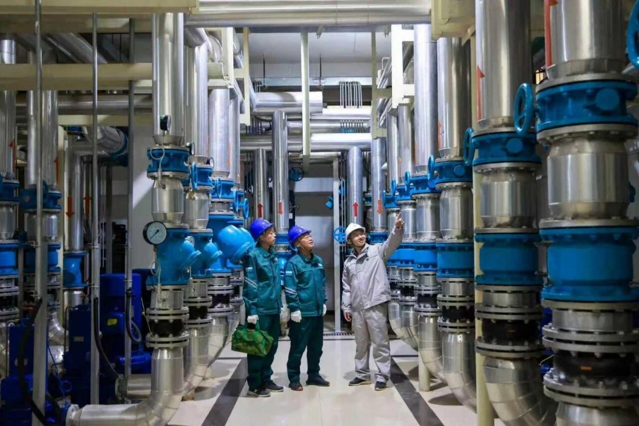 国网菏泽供电公司工作人员主动走访热力公司了解客户用电需求